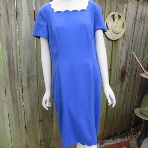 Talbots Blue Dress size 14